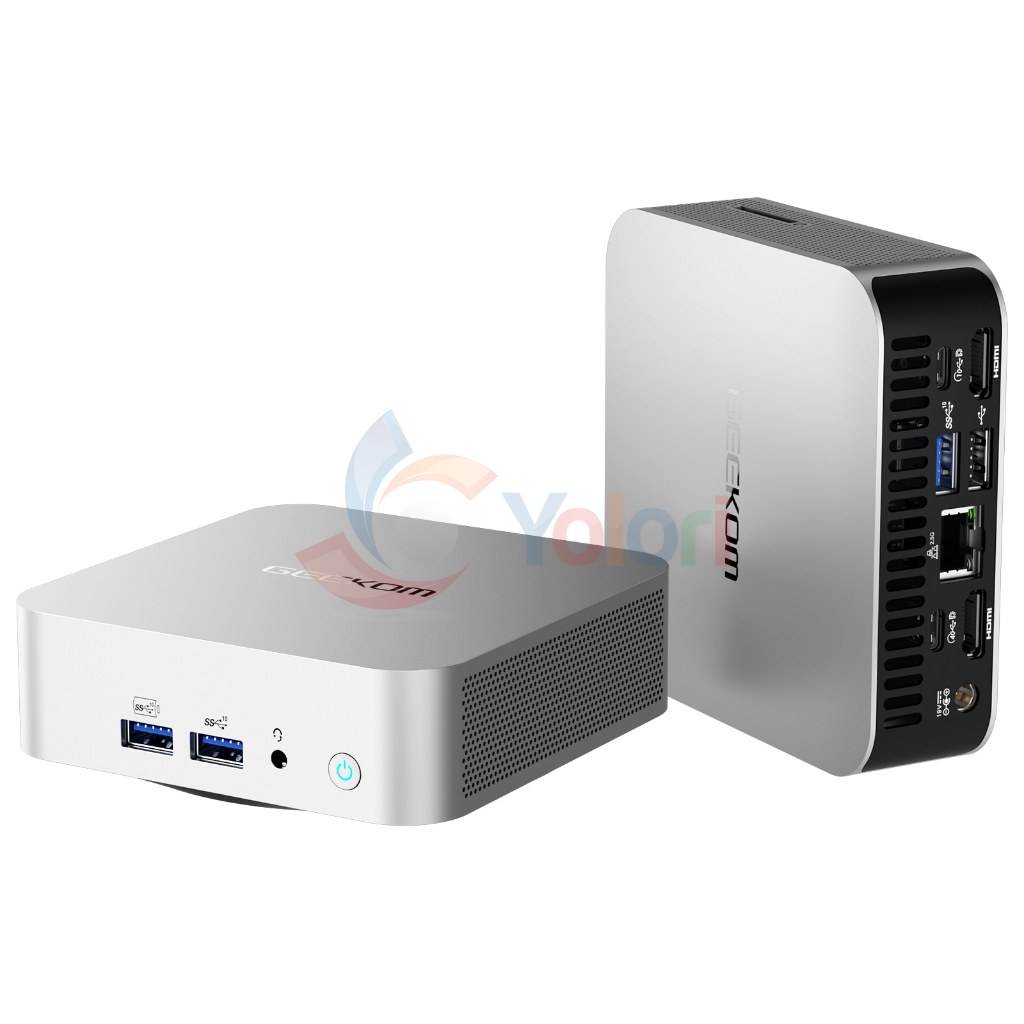 Geekom A8 Mini PC Ryzen 7 8745HS 16GB 1TB — gambar 1