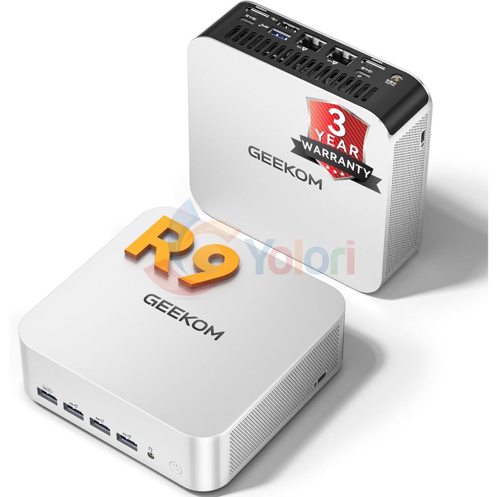 Geekom A7 Max Mini PC Ryzen 9 7940HS 16GB 1TB — gambar 1