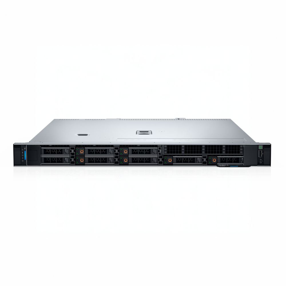 Dell PowerEdge R360 (Intel X-6353P, 16GB, 1.2TB HDD, DOS) — gambar 1