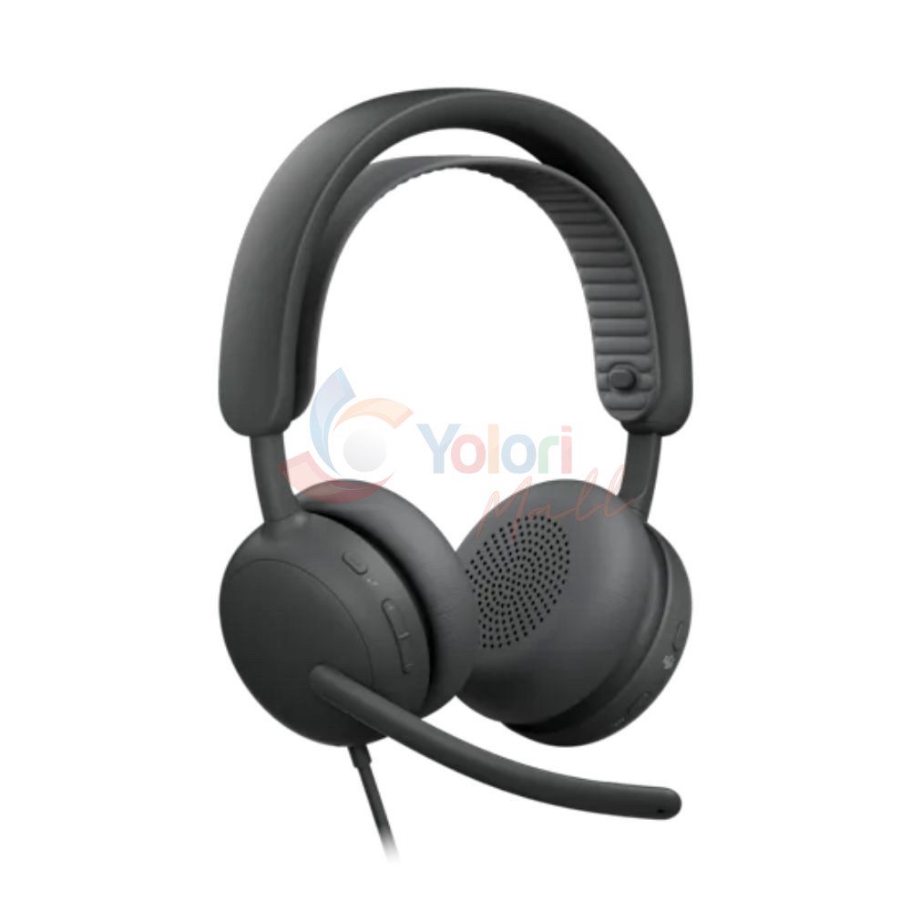 Logitech Zone Weird 2 USB Headset (Graphite) — gambar 1