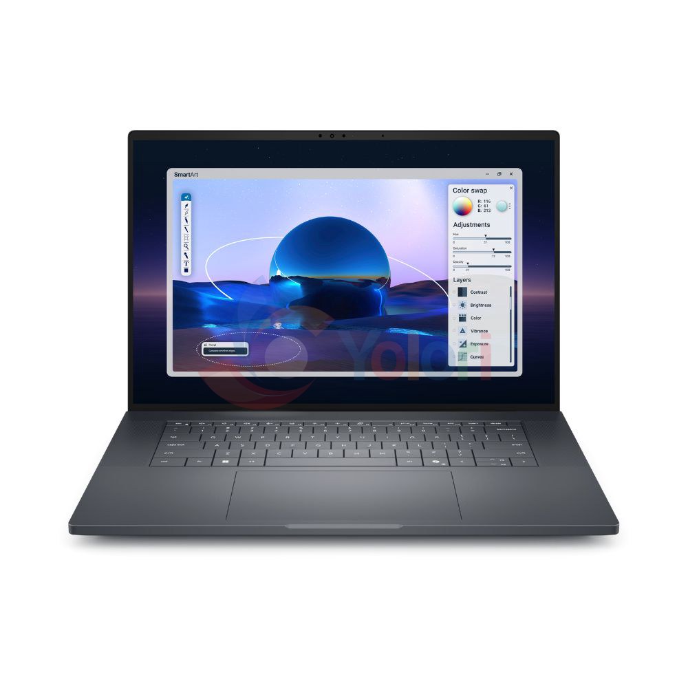 Dell Pro Max 16 Premium MA16250 (16.0", Intel Core Ultra 9-285H, 32GB DDR5, 2TB SSD, NVIDIA RTX PRO 1000 8GB, Windows 11 Pro) — gambar 1