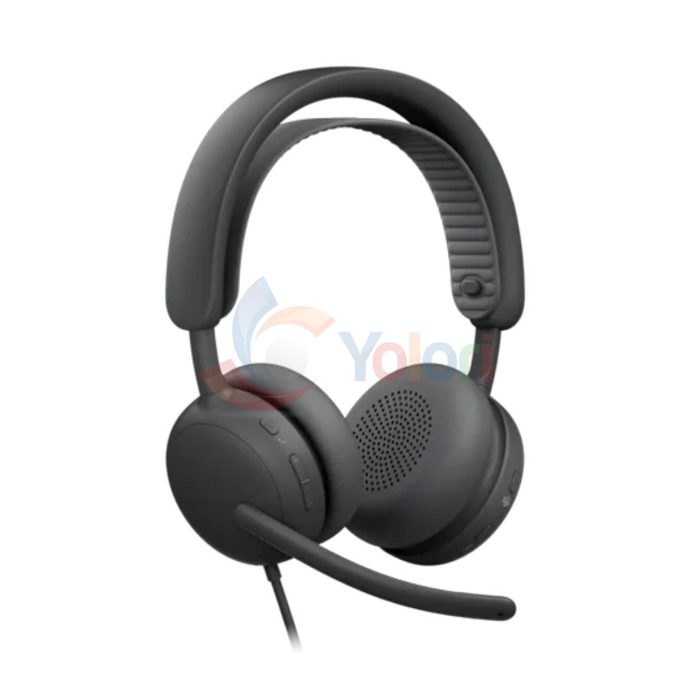 Logitech Zone Weird 2 USB Headset (Graphite) — gambar 1
