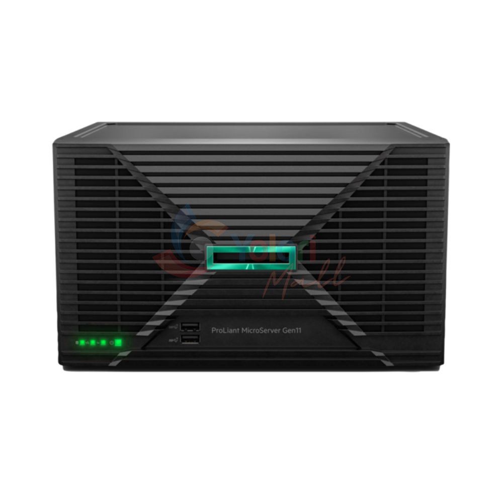 HPE ProLiant MicroServer Gen11 - 4LFF, Intel X-6315P, 32GB, 2x 1TB HDD, NHP — gambar 1