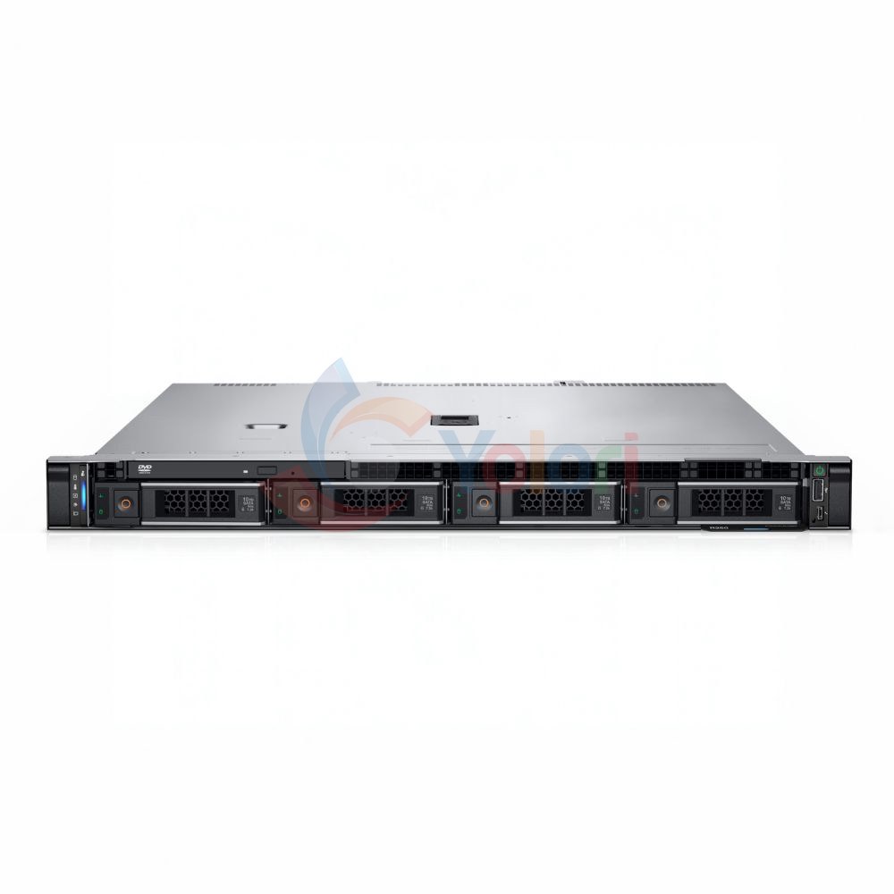 Dell PowerEdge R250 (Intel X-2324G, 8GB, 2TB HDD, Windows Server 2019) — gambar 1