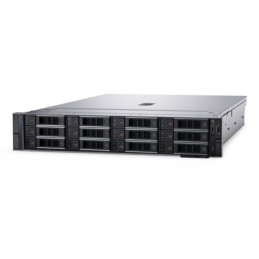 Dell PowerEdge R750xs (2x Intel XS-4310, 2 x 32GB, 2 x 2.4TB HDD, DOS) — gambar 1