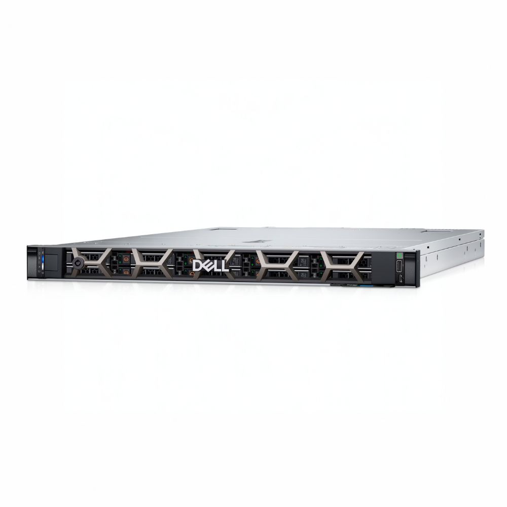 Dell PowerEdge R660 (Intel XG-6430, 4 x 32GB, 4 x 1.92TB SSD, DOS) — gambar 1