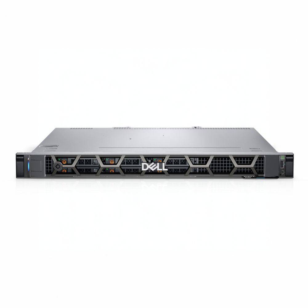 Dell PowerEdge R260 (Intel X-2434, 32GB, 1.2TB SAS HDD, DOS) — gambar 1