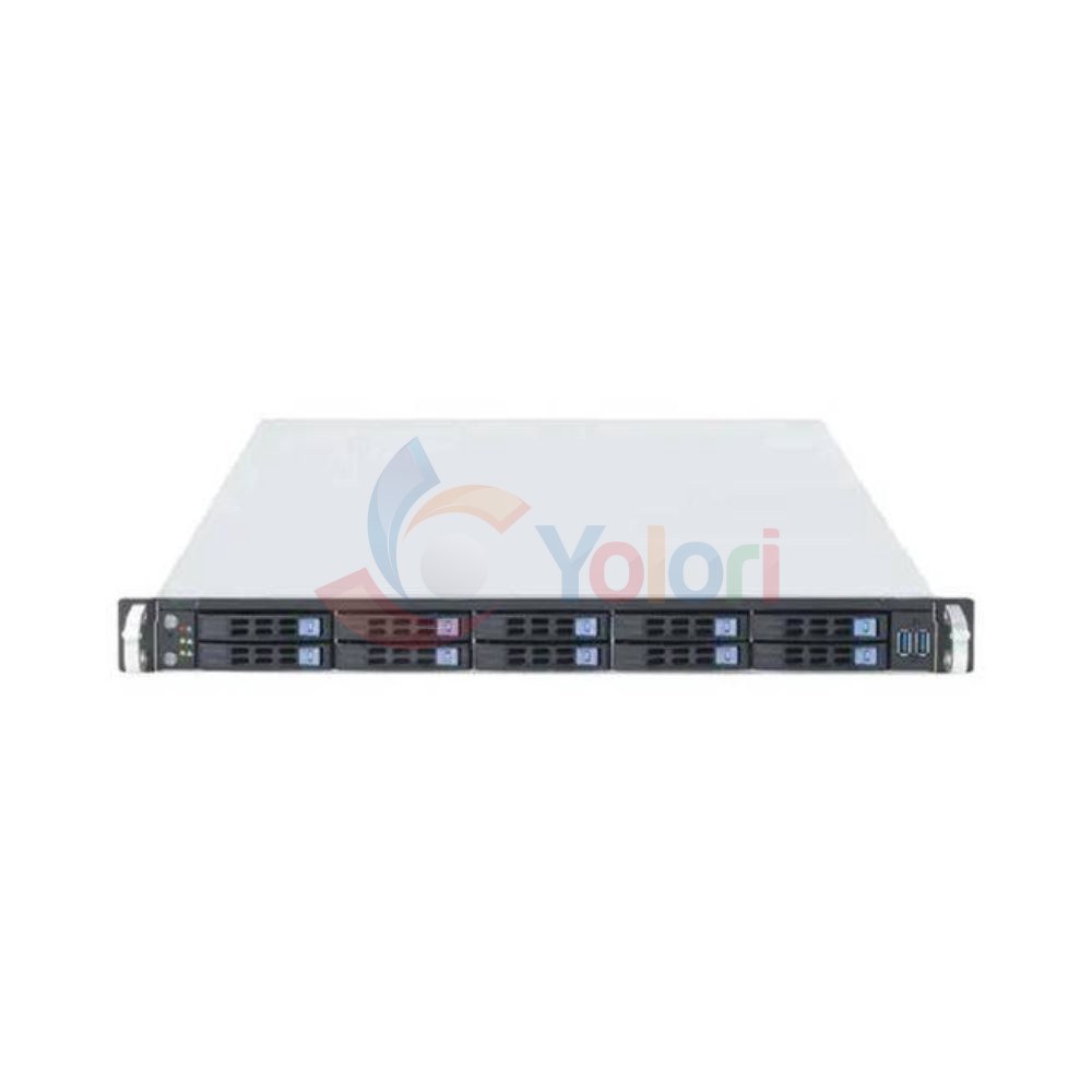 Onesia Rack Server Alpha SF131-2N408R4008ST0010-0043N (Intel Xeon Silver 4208, 8GB, 1TB SSD, Dual 650W, Quad NIC, 1U) — gambar 1