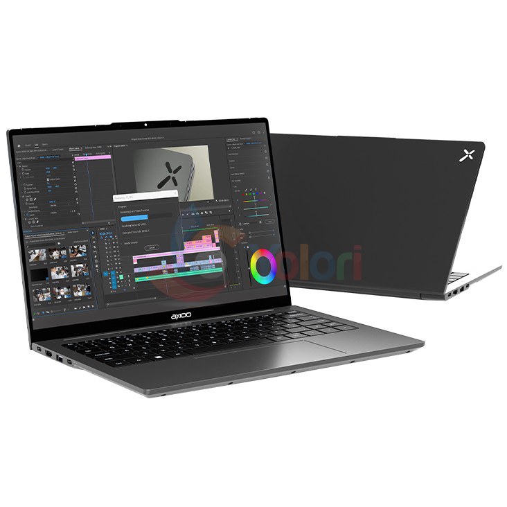 Axioo Notebook Hype 7 AMD X8-1 (14" FHD+ (1920x1200), AMD Ryzen 7 6800H, 16GB, 512GB SSD, Radeon 680M, Windows 11 Home) — gambar 1