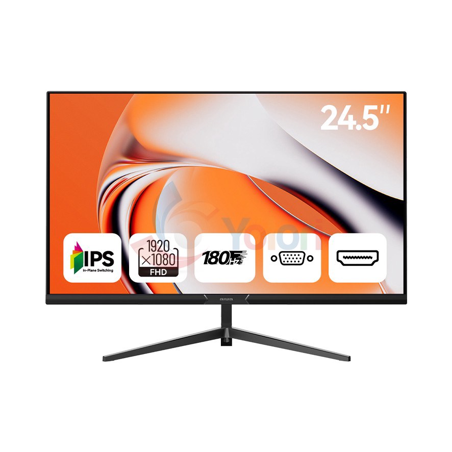 Aiwa Monitor MD2525I-V180 - 24.5", FHD (1920x1080), IPS, 180Hz — gambar 1