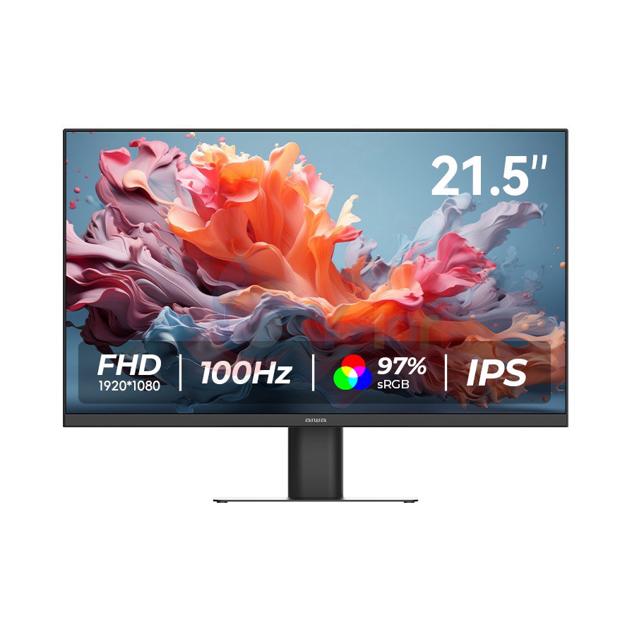 Aiwa Monitor MF2204 - 21.5", FHD (1920x1080), IPS, 100Hz — gambar 1