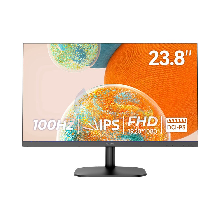 Aiwa Monitor LCD2405 - 23.8", FHD (1920x1080), IPS — gambar 1