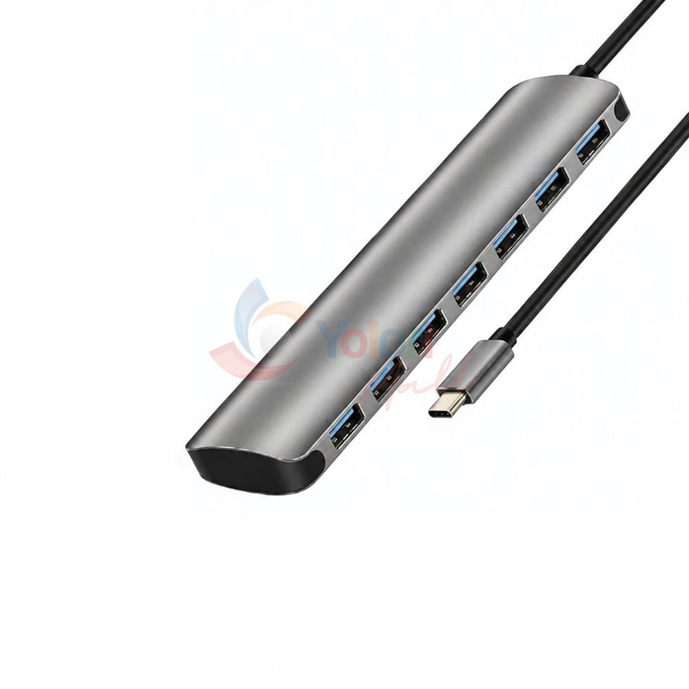 Cabletime 7In1 USB-C to USB 3.0 Hub — gambar 1