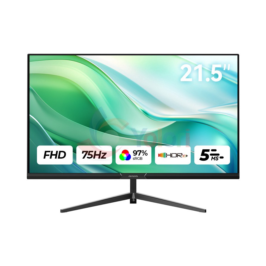 Aiwa Monitor LCD220B-V - 22.0", FHD (1920x1080), VA, 75Hz — gambar 1