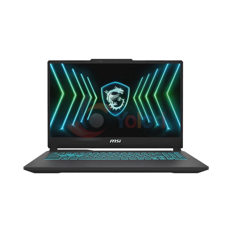 MSI CYBORG 15 Black Edition A13VE (15.6" FHD, Intel Ci5-13420H, 16GB, 512GB SSD, NVIDIA GeForce RTX 4050 Laptop GPU 6GB GDDR6, Windows 11 Home, Black) — gambar 1
