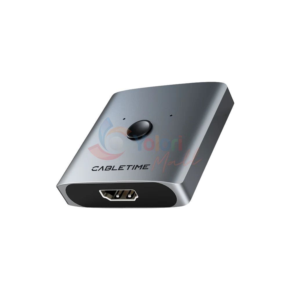 Cabletime 4K 2In1 HDMI Switcher - up to 4K30Hz — gambar 1