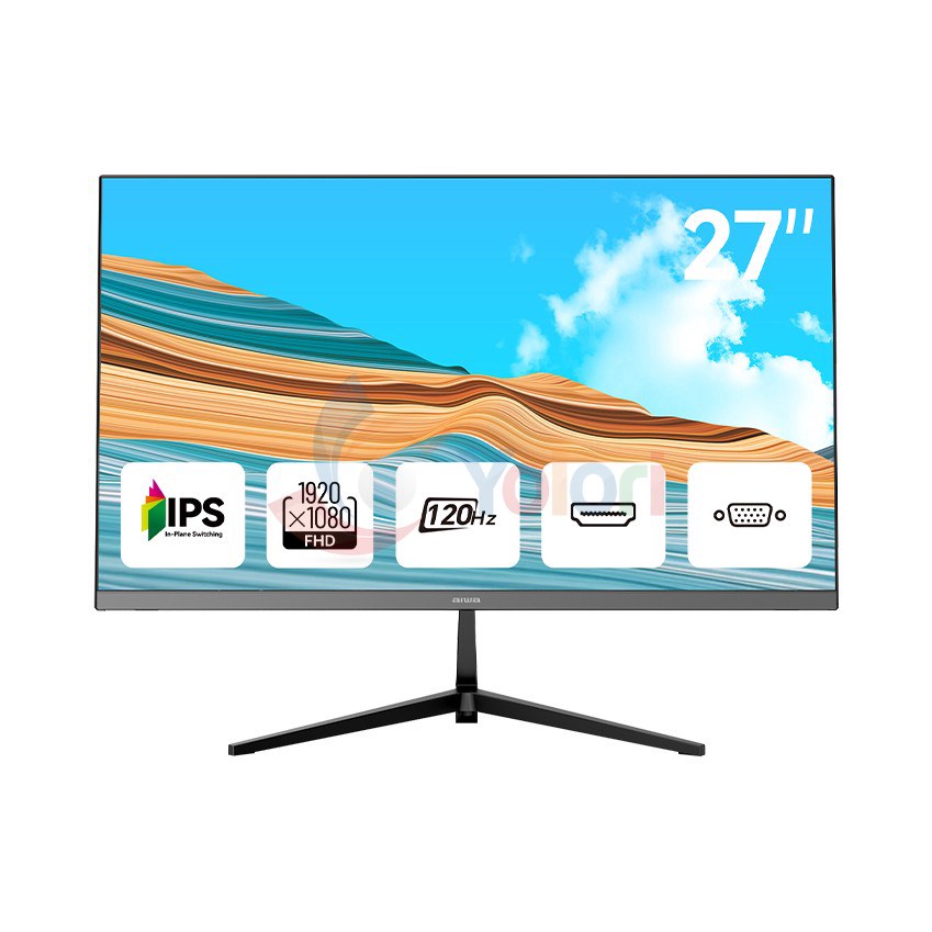 Aiwa Monitor MF2719-V - 27.0", FHD (1920x1080), IPS, 230±20 cd/m², 120Hz — gambar 1