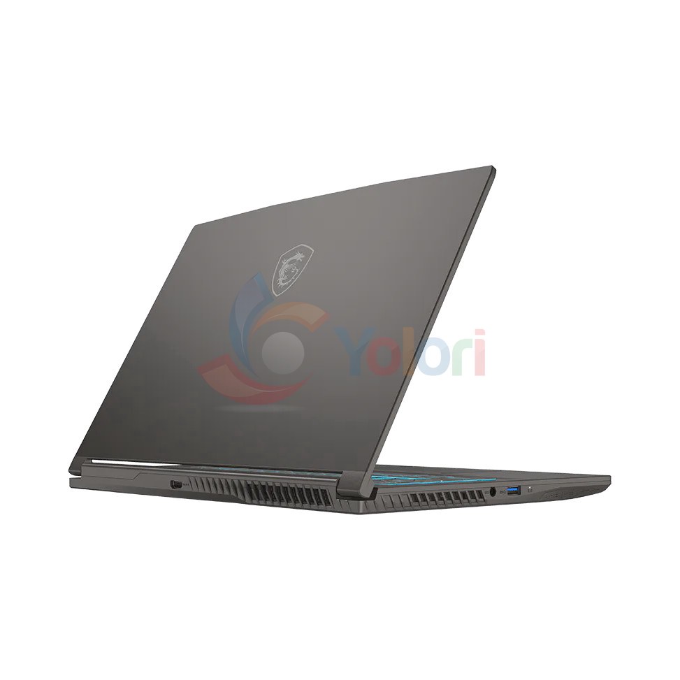 MSI THIN A15 B7UC (15.6" FHD, AMD R7-7735HS, 8GB, 512GB SSD, NVIDIA GeForce RTX 3050 Laptop GPU 4GB GDDR6, Windows 11 Home, Cosmos Grey) — gambar 1