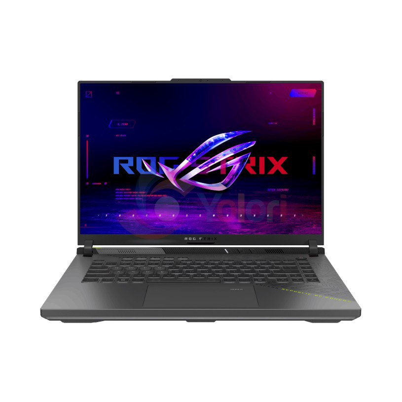 ASUS ROG Strix G16 (2025) G614PH (16.0" WQXGA, AMD R9-8940HX, 16GB, 512GB SSD, NVIDIA GeForce RTX 5050, 8GB GDDR7, Windows 11 Home) — gambar 1