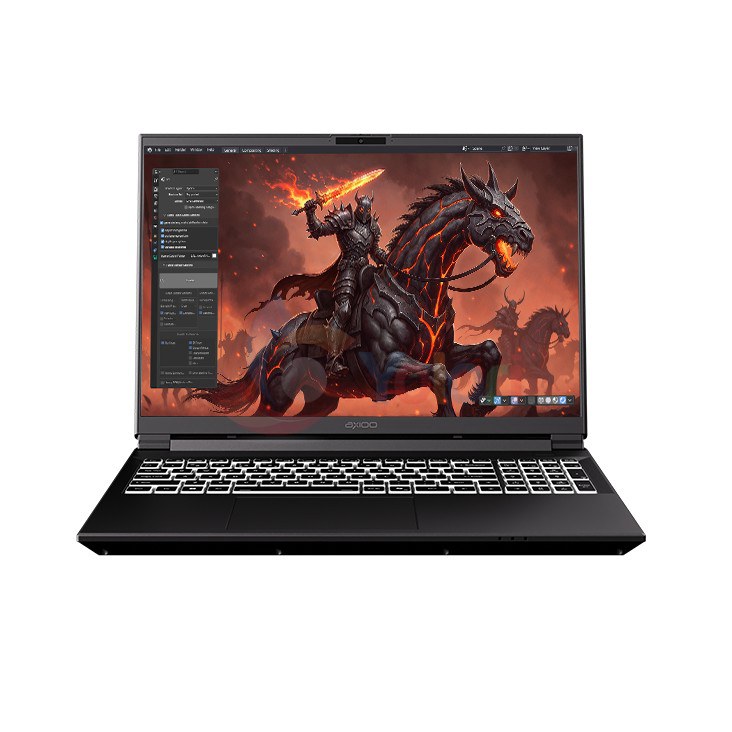 Axioo Gaming Notebook Pongo 775 (16" QHD+ (2560x1600), Intel Ci7-13620H, 16GB, 512GB SSD, RTX 5070 8GB, Windows 11 Home) — gambar 1