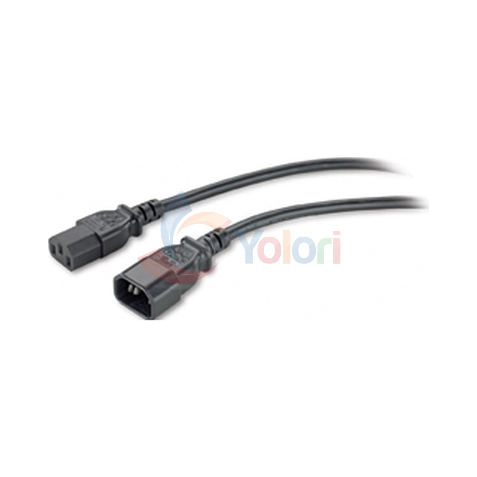 APC Power Cord AP9870 - C13 to C14, 2.5m — gambar 1