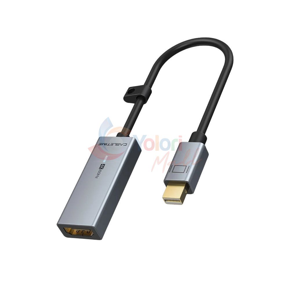 Cabletime Adapter Mini DisplayPort to HDMI Female 4K30Hz — gambar 1