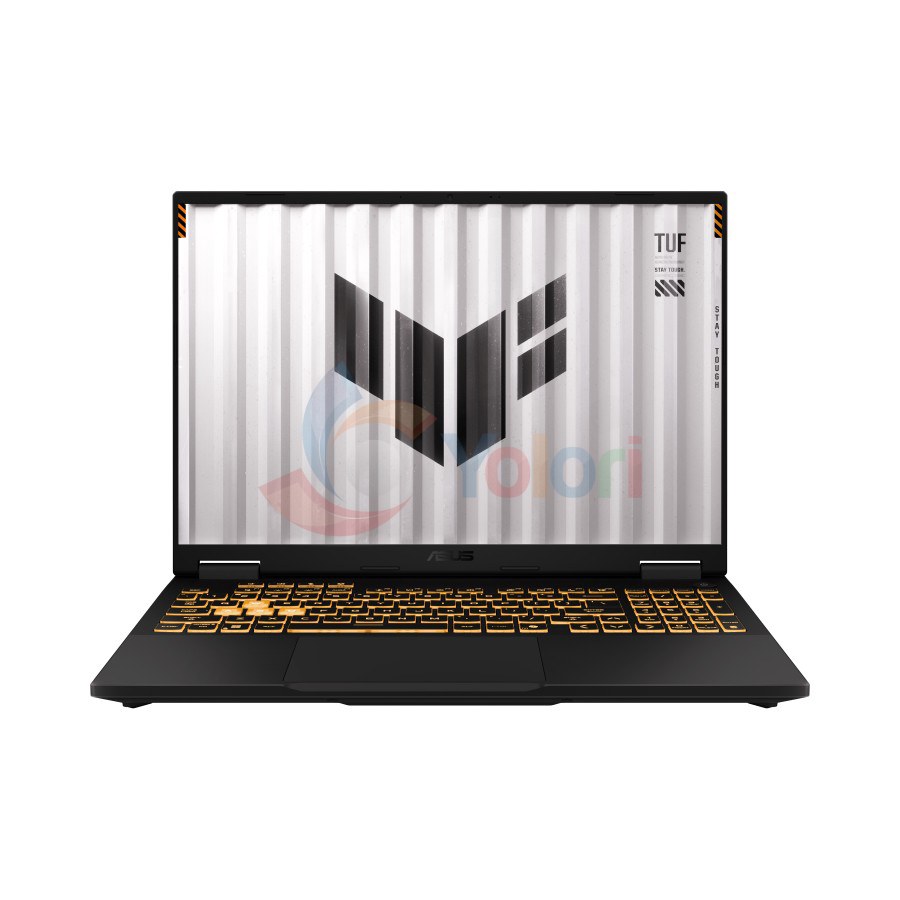 ASUS TUF Gaming F16 2025 FX608JMR (16.0" WUXGA, Intel Ci7-14650HX, 16GB, 1TB SSD, NVIDIA GeForce RTX 5060, 8GB GDDR7, Windows 11 Home) — gambar 1