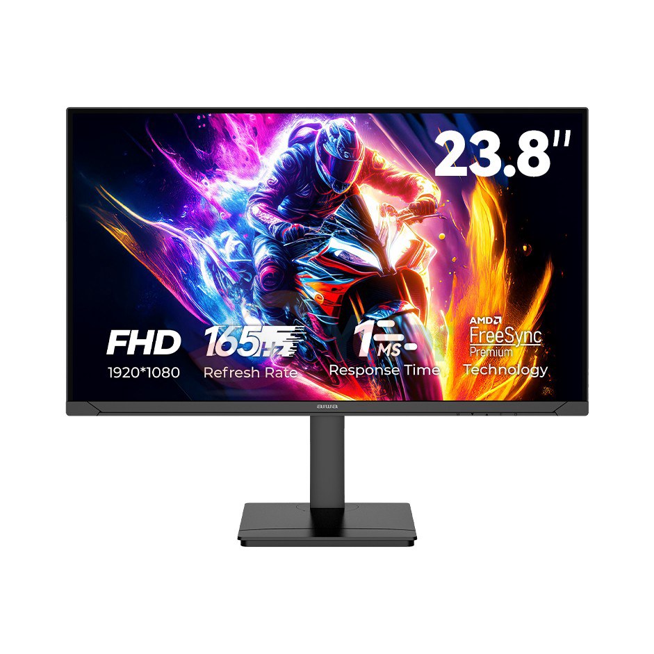 Aiwa Monitor MF2434-K1 Lamp Effect - 23.8", FHD (1920x1080), 165Hz — gambar 1