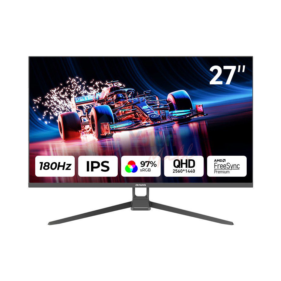 Aiwa Monitor MD270L-V - 27.0", QHD (2560x1440), IPS, 180Hz — gambar 1