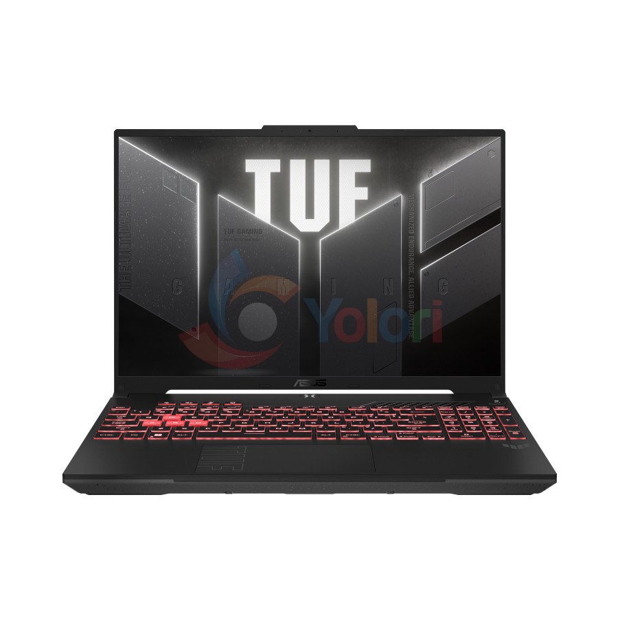 ASUS TUF Gaming A16 2024 FA607NUG (16.0" WUXGA, AMD R7-7445HS, 16GB, 512GB SSD, NVIDIA GeForce RTX 4050, 6GB GDDR6, Windows 11 Home) — gambar 1