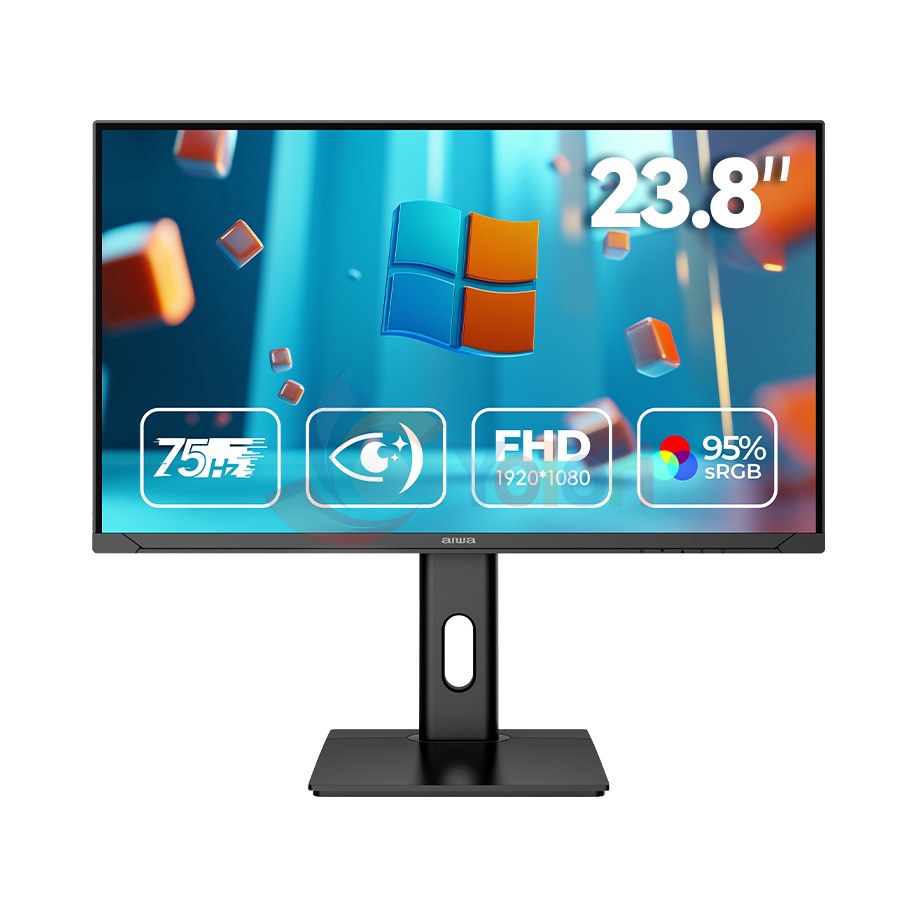 Aiwa Monitor MF2434-K3 - 23.8", FHD (1920x1080), VA, 75Hz — gambar 1