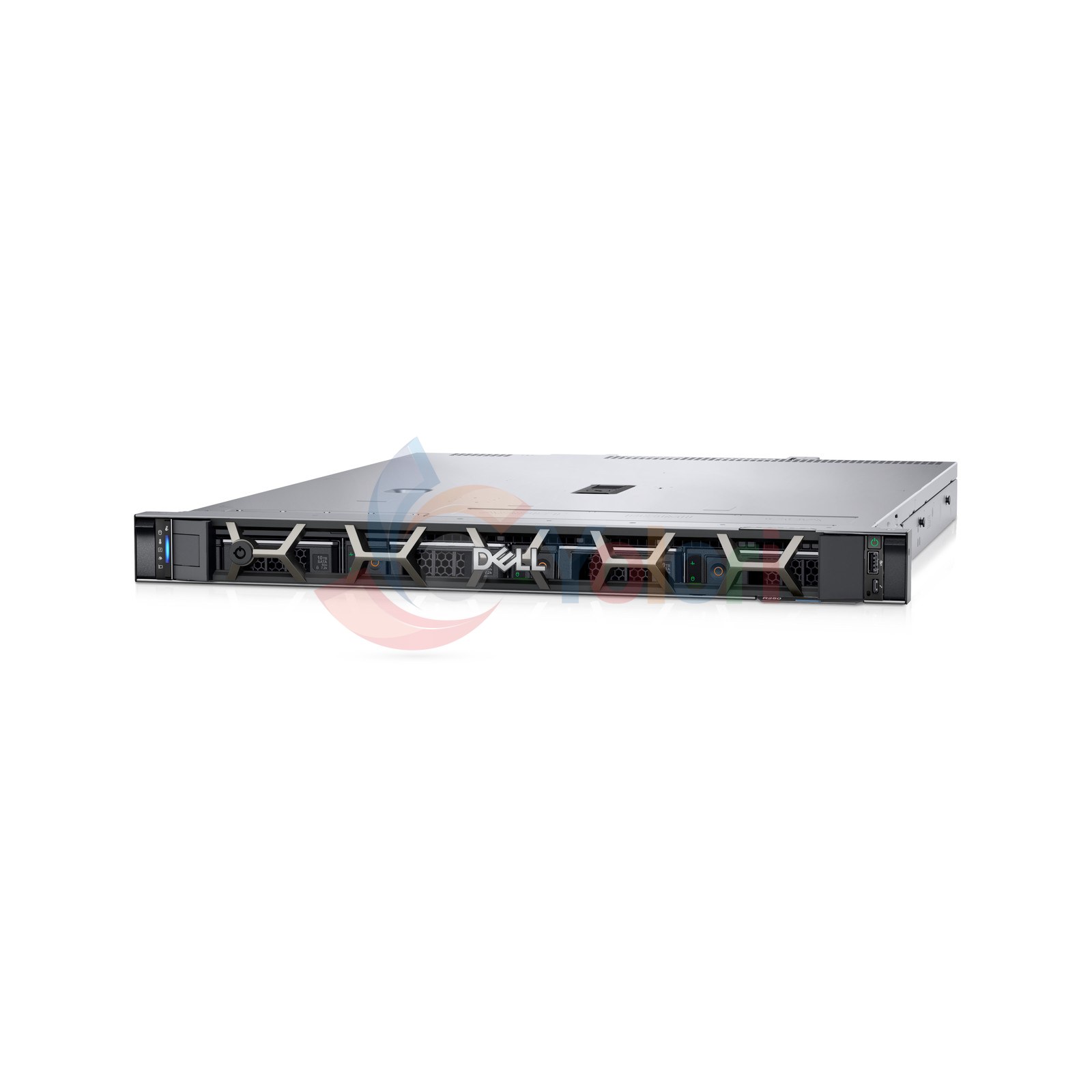 Dell PowerEdge R250 (Intel X-2324G, 16GB, 2TB HDD, Windows Server 2019 / Windows Server 2022) — gambar 1