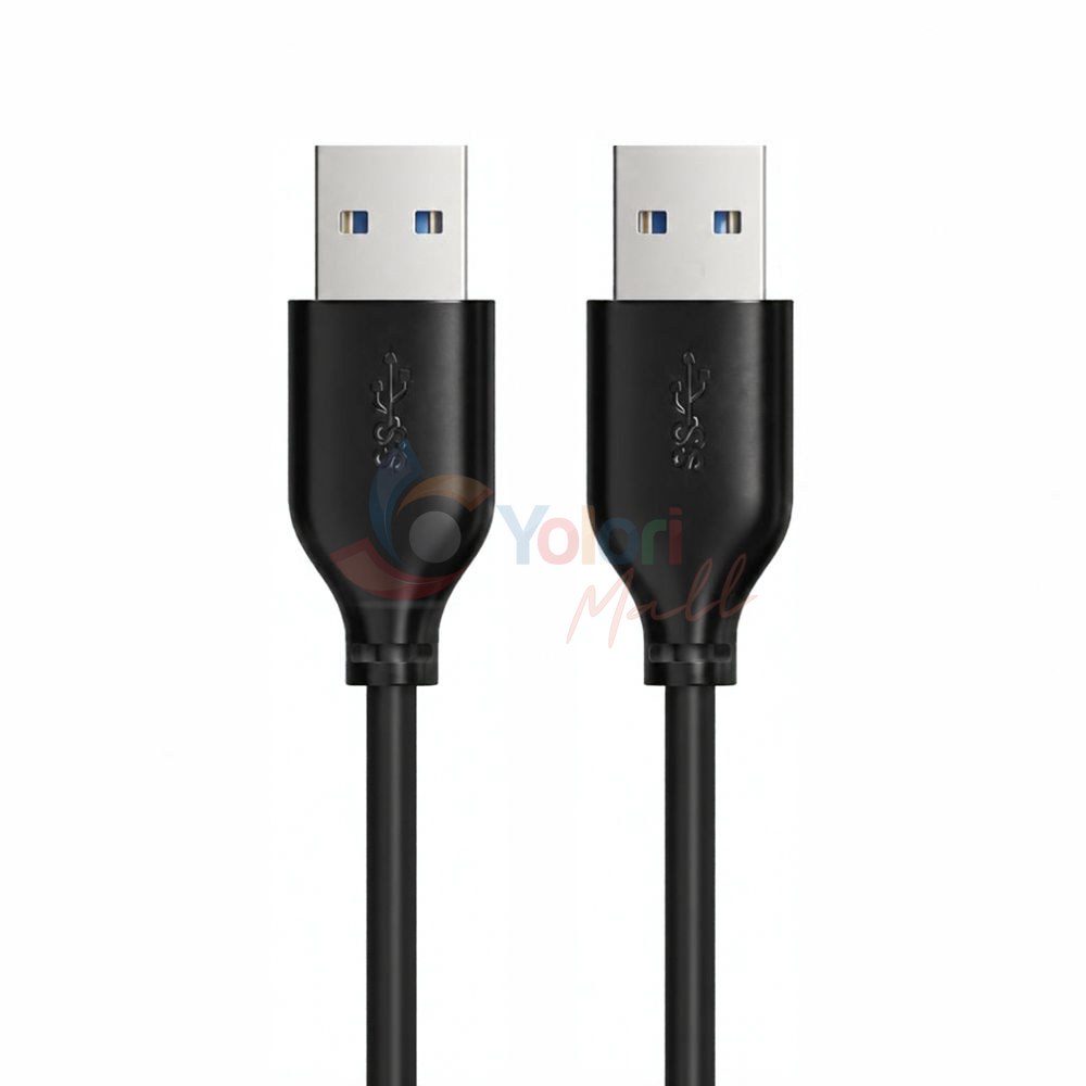 Cabletime Kabel USB-A 3.0 Male to Male 1M — gambar 1