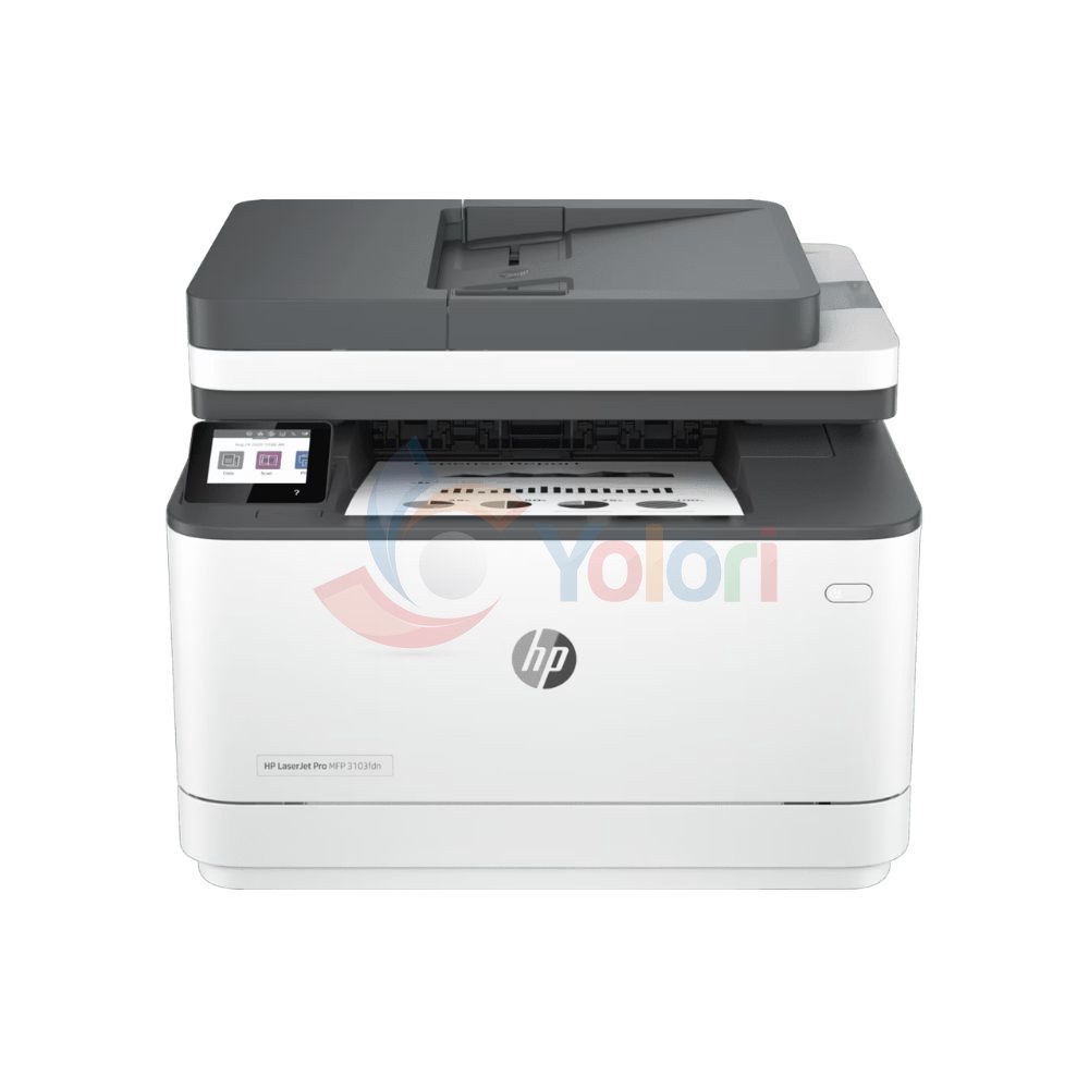 HP LaserJet Pro MFP 3103fdn (Laser Mono, Cetak-Pindai-Salin-Faks) — gambar 1