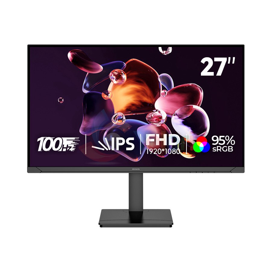 Aiwa Monitor MF2734-B2 - 27.0", FHD (1920x1080), IPS, 100Hz — gambar 1