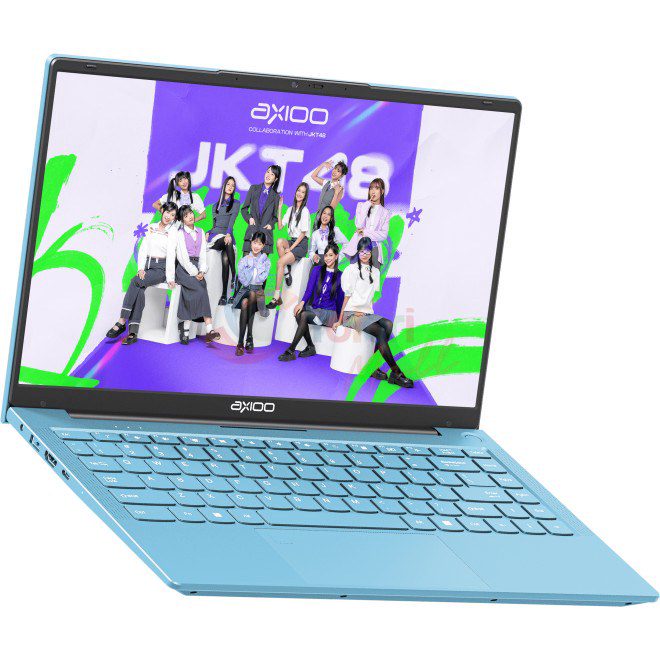 Axioo Notebook Hype 5 AMD X5-2 Lollipop Edition (14" FHD (1920x1080), AMD Ryzen 5 7430U, 8GB, 256GB SSD, Radeon Graphics, Windows 11 Home) — gambar 1