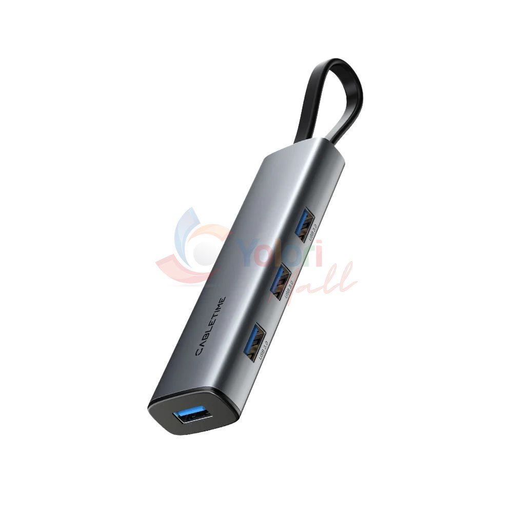 Cabletime 4In1 USB-C to Hub 3.0 Hub — gambar 1