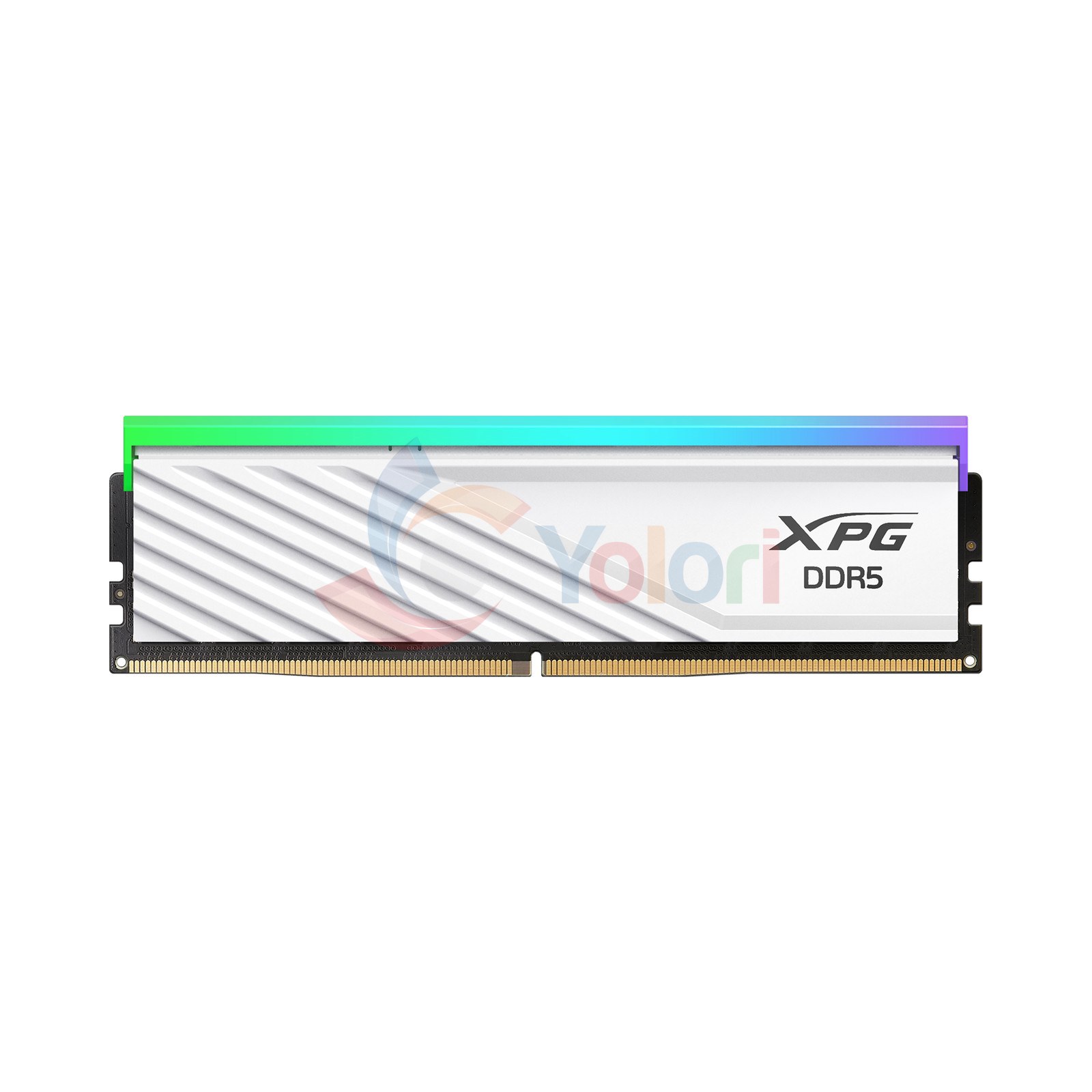 Adata XPG Lancer Blade RGB - 32GB (2x 16GB) DDR5-6000 CL36 White — gambar 1