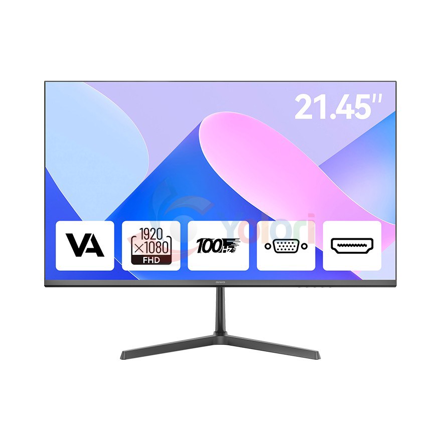 Aiwa Monitor MF2228-Y - 21.45", FHD (1920x1080), 100Hz — gambar 1
