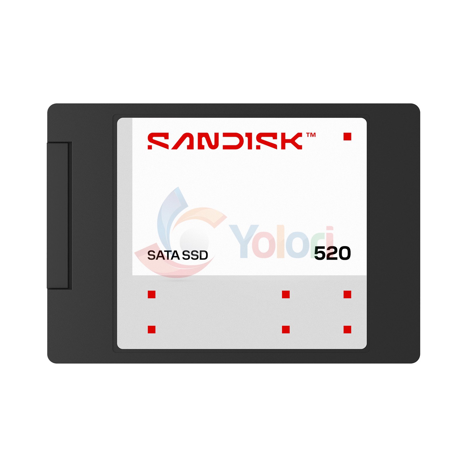 SanDisk 520 SATA SSD 1TB - 2.5", SATA III — gambar 1