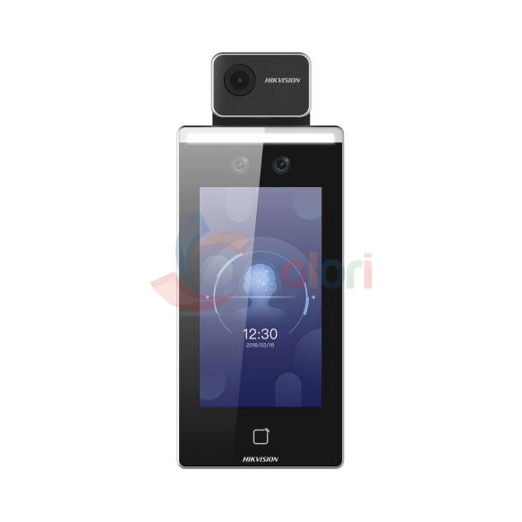 Hikvision Face Access Terminal Pro DS-K1TA70MI-T - 7", Mifare Card, Body Temperature — gambar 1