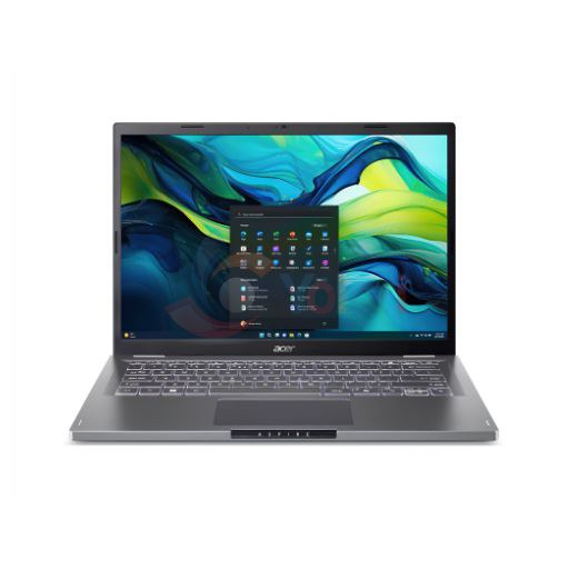 Acer Aspire 14 A14-51M (14.0" WUXGA, Intel C5-120U, 16GB, 512GB SSD, Intel Graphics, Windows 11 Home) — gambar 1