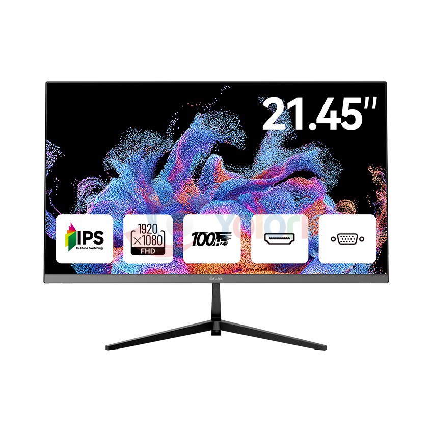 Aiwa Monitor MF2219-V - 21.45", FHD (1920x1080), IPS, 200±20 cd/m², 100Hz — gambar 1