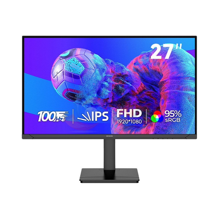 Aiwa Monitor MF2734-K1 - 27.0", FHD (1920x1080), IPS, 100Hz — gambar 1
