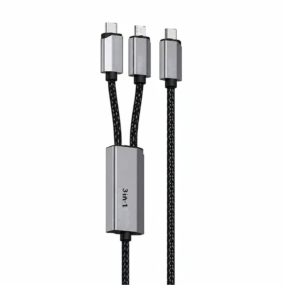 Cabletime Kabel USB-C to Dual USB-C 140W — gambar 1