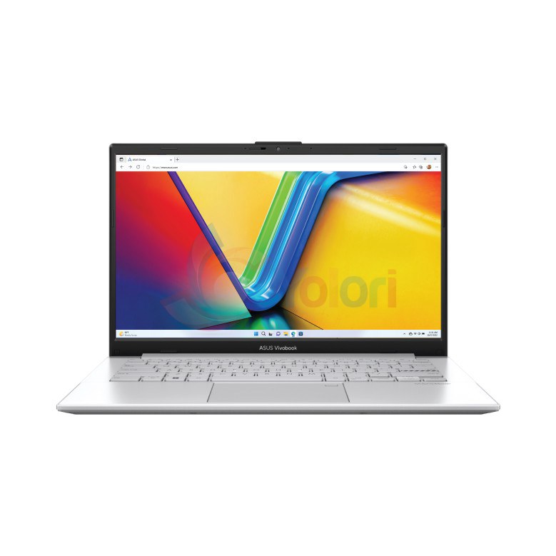 ASUS Vivobook Go 14 E1404FA (14.0" FHD, AMD R3-7320U, 8GB, 256GB SSD, AMD Radeon 610M, Windows 11 Home) — gambar 1