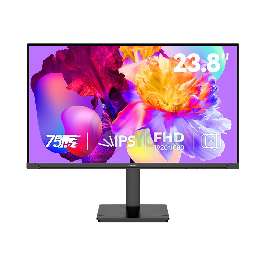 Aiwa Monitor MF2434-K1 - 23.8", FHD (1920x1080), IPS — gambar 1