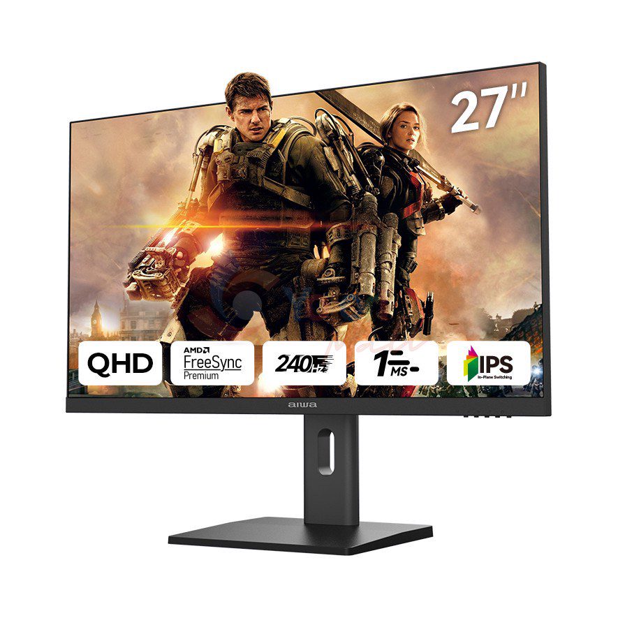 Aiwa Monitor MF2727-K - 27.0", QHD (2560x1440), IPS, 240Hz — gambar 1