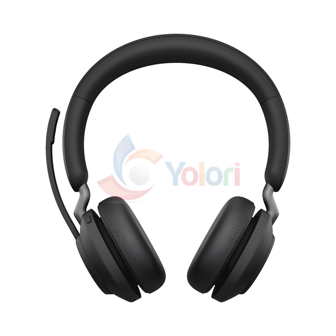 Jabra Evolve2 65 - Link 390c, UC, Stereo, Black — gambar 1