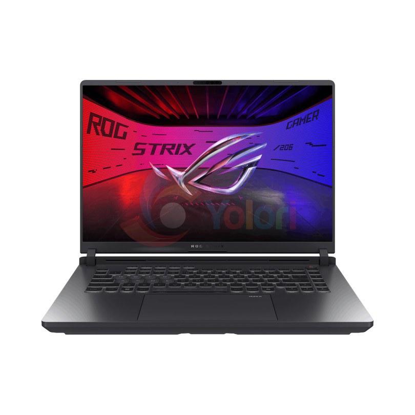 ASUS ROG Strix G16 (2025) G615JHR (16.0" WQXGA, Intel Ci7-14650HX, 16GB, 512GB SSD, NVIDIA GeForce RTX 5050, 8GB GDDR7, Windows 11 Home) — gambar 1